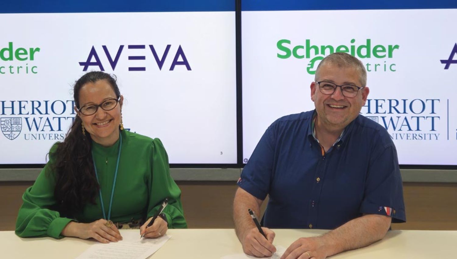 Heriot-Watt Joins AVEVA and Schneider Electric in New Net Zero Infrastructure Partnership