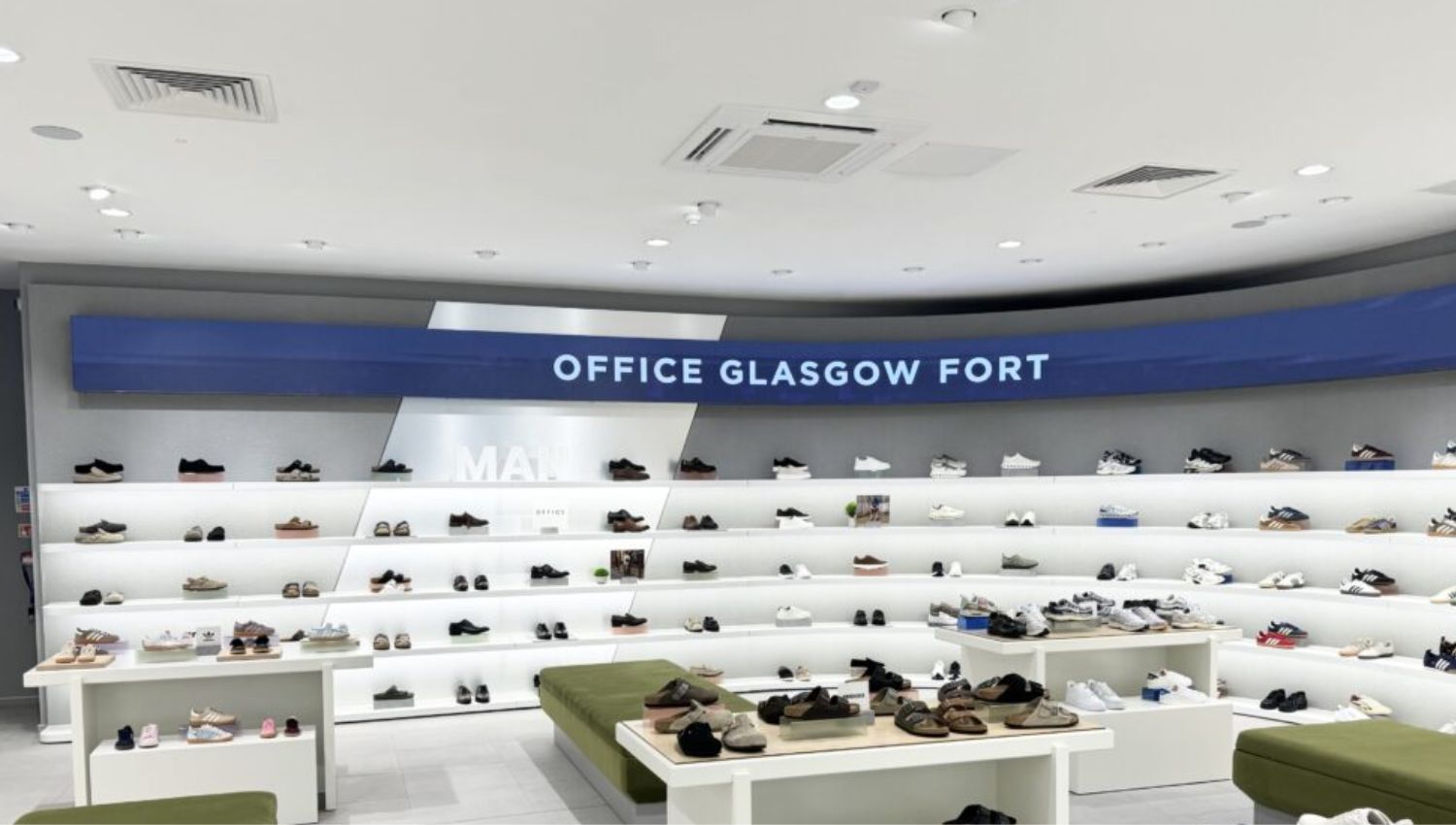 OFFICE Opens Upsized Scottish Flagship Store at Glasgow Fort