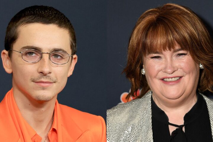 Timothée Chalamet Names Susan Boyle Among UK's 'All-Time Greats'