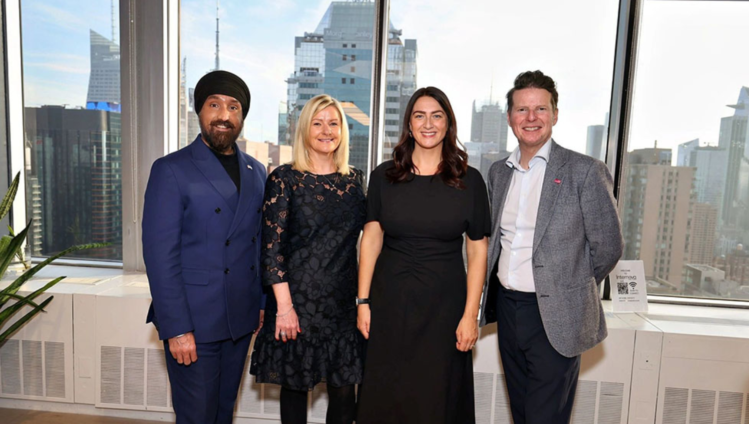 Scottish business delegation works the room in New York during Tartan Week