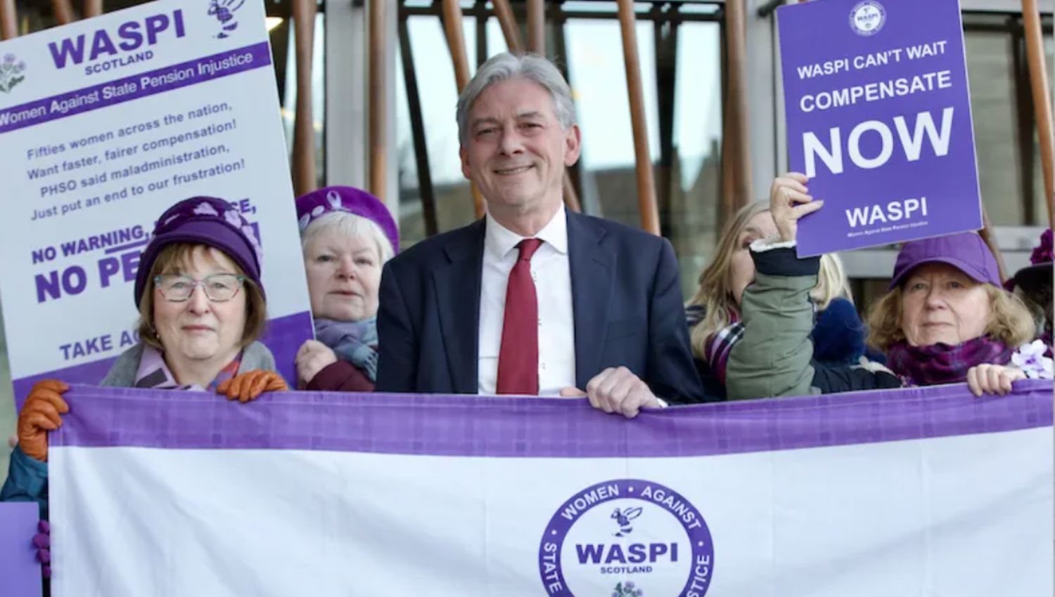 Waspi asks Burnham and Healey to sit down over pension redress