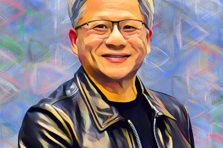 nvidia record buyback jensen huang stake